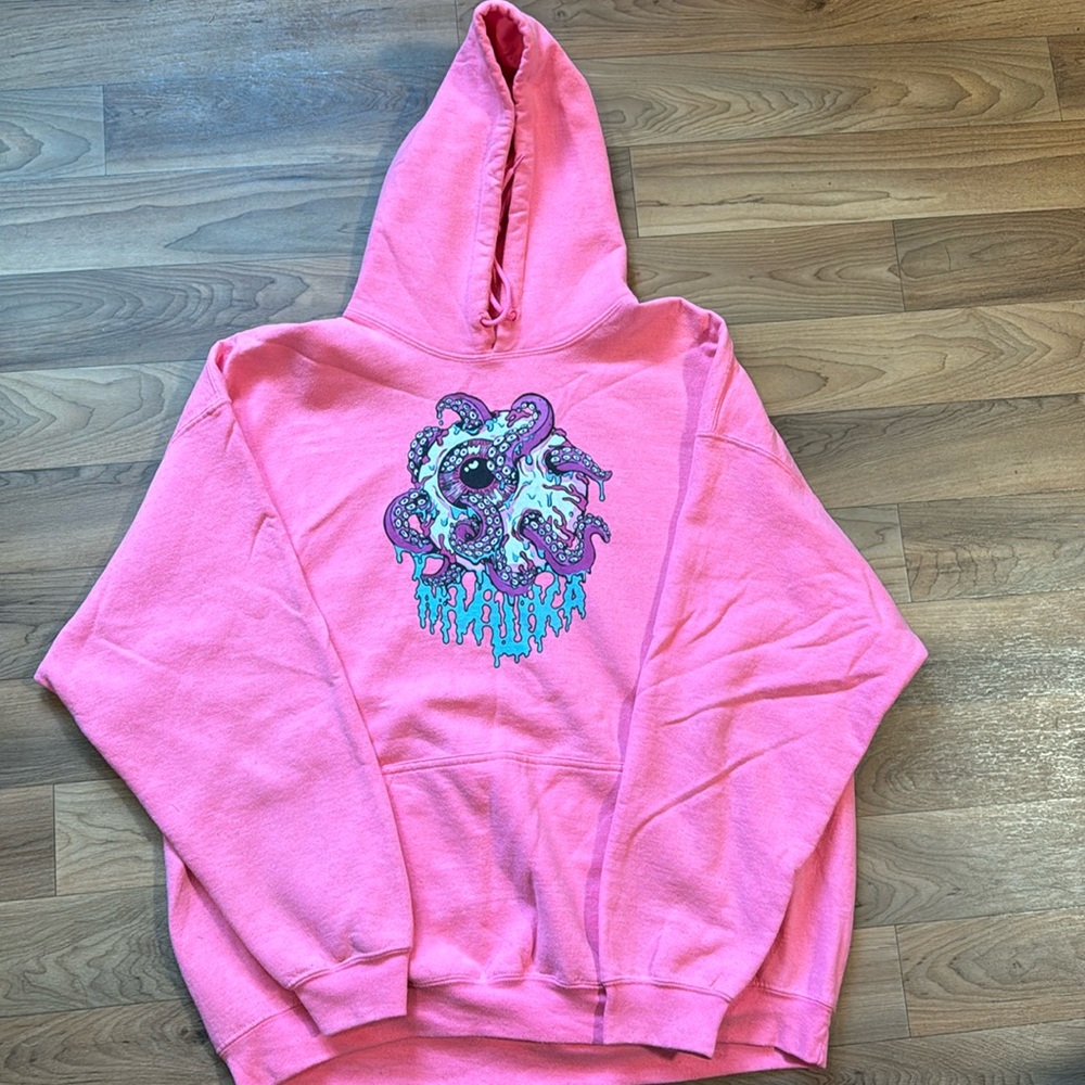 Mishka xxl pink hoodie